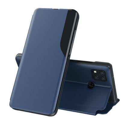 For Xiaomi Redmi 9C Attraction Flip Holder Leather Phone Case(Dark Blue) - Xiaomi Cases by buy2fix | Online Shopping UK | buy2fix