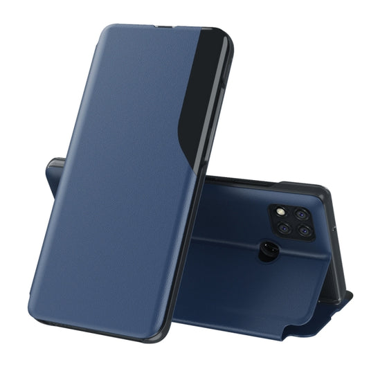 For Xiaomi Redmi 9C Attraction Flip Holder Leather Phone Case(Dark Blue) - Xiaomi Cases by buy2fix | Online Shopping UK | buy2fix