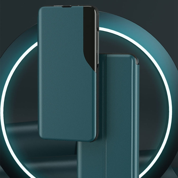 For Xiaomi Redmi 9C Attraction Flip Holder Leather Phone Case(Dark Blue) - Xiaomi Cases by buy2fix | Online Shopping UK | buy2fix