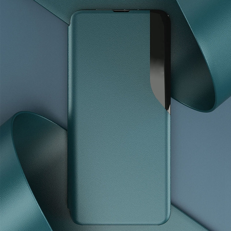 For Xiaomi Redmi 9C Attraction Flip Holder Leather Phone Case(Dark Blue) - Xiaomi Cases by buy2fix | Online Shopping UK | buy2fix
