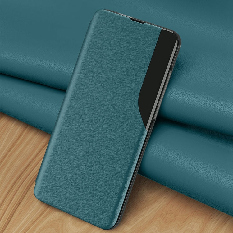 For Xiaomi Redmi 9C Attraction Flip Holder Leather Phone Case(Dark Blue) - Xiaomi Cases by buy2fix | Online Shopping UK | buy2fix