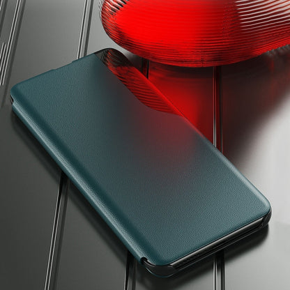 For Xiaomi Redmi 9C Attraction Flip Holder Leather Phone Case(Dark Blue) - Xiaomi Cases by buy2fix | Online Shopping UK | buy2fix