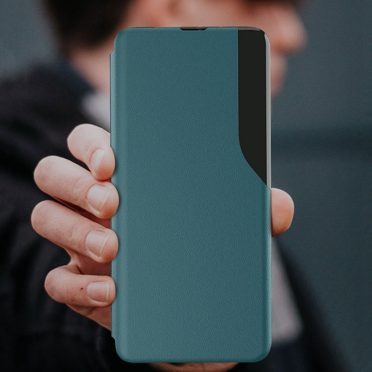 For Xiaomi Redmi 9C Attraction Flip Holder Leather Phone Case(Dark Blue) - Xiaomi Cases by buy2fix | Online Shopping UK | buy2fix