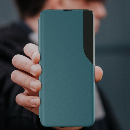 For Xiaomi Redmi 9C Attraction Flip Holder Leather Phone Case(Dark Blue) - Xiaomi Cases by buy2fix | Online Shopping UK | buy2fix