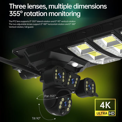 XA Series Solar 4G Version Monitoring Street Light Outdoor HD Camera, Memory:No SD Card - Waterproof Camera by buy2fix | Online Shopping UK | buy2fix