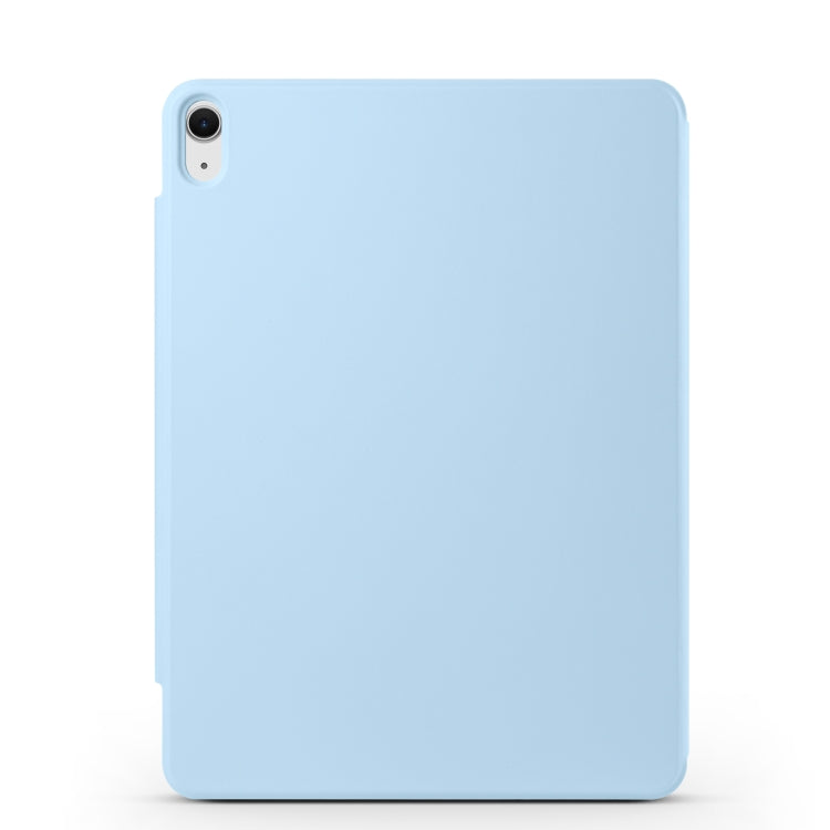 For iPad Air 13 2024 / 2025 Fixed Buckle Magnetic Deformation Leather Tablet Case(Ice Blue) - iPad Air 13 2025 / 2024 Cases by buy2fix | Online Shopping UK | buy2fix