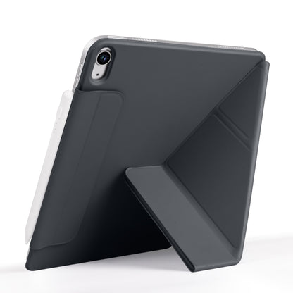 For iPad Air 13 2024 / 2025 Fixed Buckle Magnetic Deformation Leather Tablet Case(Black) - iPad Air 13 2025 / 2024 Cases by buy2fix | Online Shopping UK | buy2fix