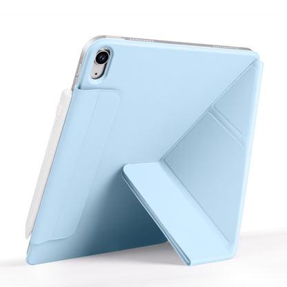 For iPad 2025 / 2022 Fixed Buckle Magnetic Deformation Leather Tablet Case(Ice Blue) - iPad 2025 / 2022 Cases by buy2fix | Online Shopping UK | buy2fix