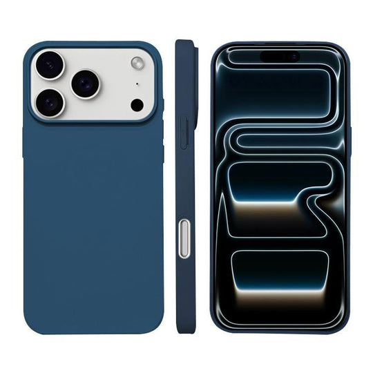 For iPhone 17 Pro Liquid Silicone Phone MagSafe Case(Royal Blue)