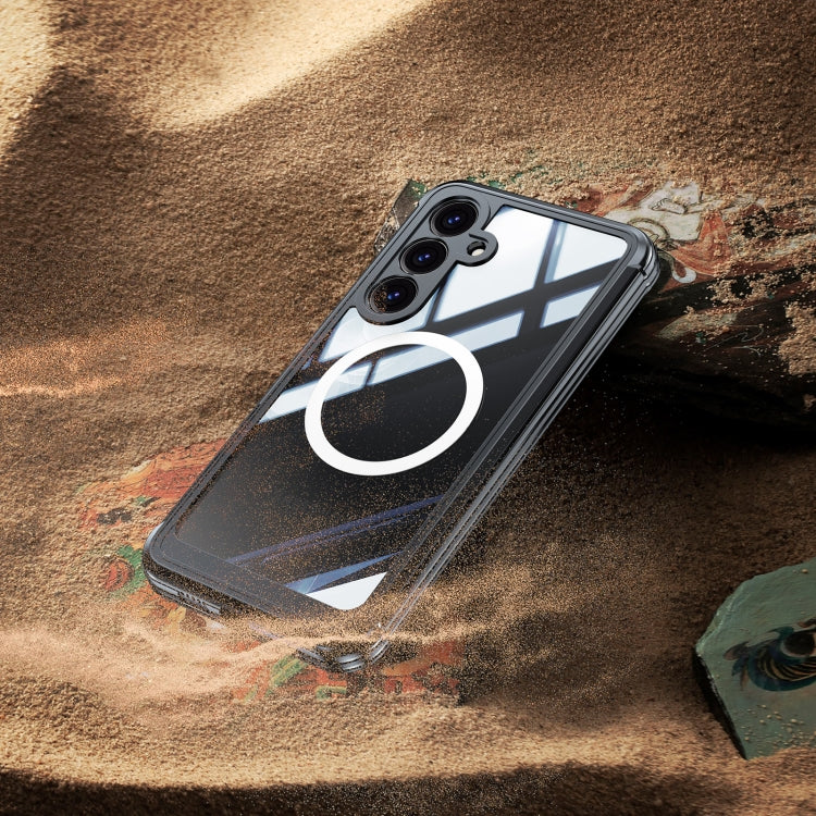 For Samsung Galaxy S25 Ultra 5G RedPepper Tempered Glass MagSafe Phone Case(Sky Blue) by RedPepper