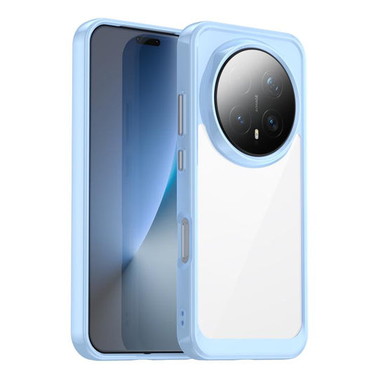 For Honor Magic8 Pro Colorful Series Acrylic Hybrid TPU Phone Case(Blue)
