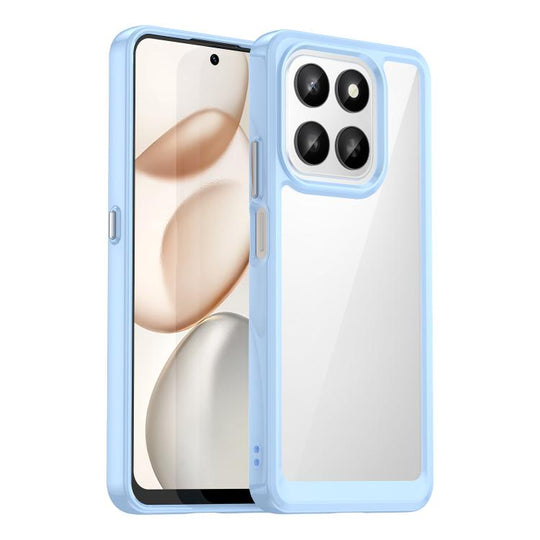 For Honor 400 Smart 5G Colorful Series Acrylic Hybrid TPU Phone Case(Blue)