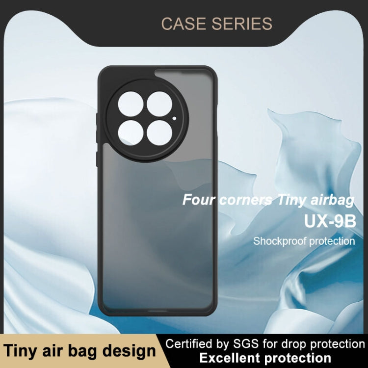 For OnePlus 13 imak UX-9B Series Four Corners Tiny Airbag Shockproof Phone Case(Black) - OnePlus Cases by imak | Online Shopping UK | buy2fix