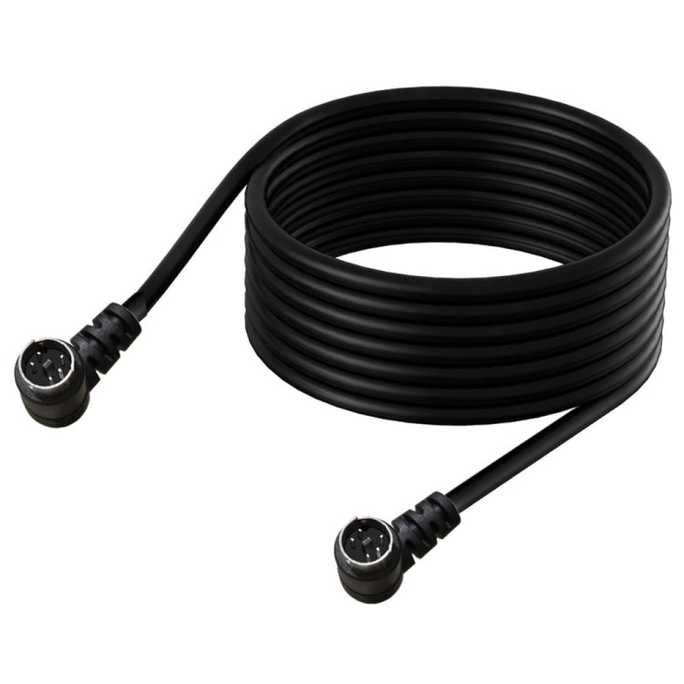 Mini DIN 5 Pin Core Audio / Video Cable, Length:0.5m(Elbow to Elbow) - Cables by buy2fix | Online Shopping UK | buy2fix