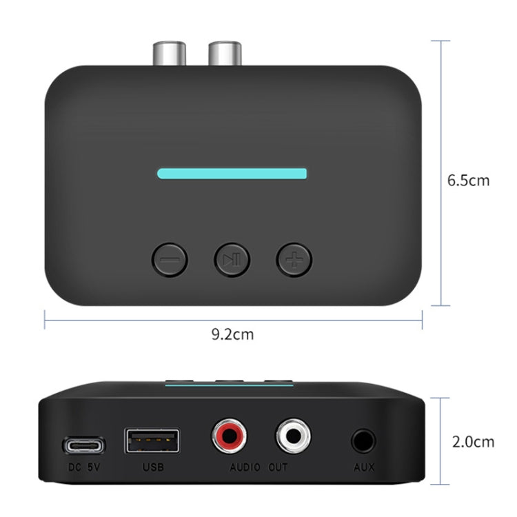 Onten BT105 Bluetooth 5.3 Audio Receiver Converter - Audio Receiver Transmitter by Onten | Online Shopping UK | buy2fix