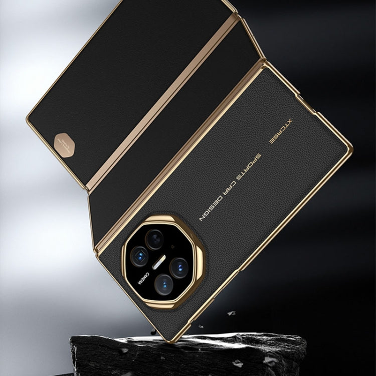 For Huawei Mate XT Ultimate Design GKK Phantom Leather MagSafe Frame Phone Case(Green) - Huawei Cases by GKK | Online Shopping UK | buy2fix