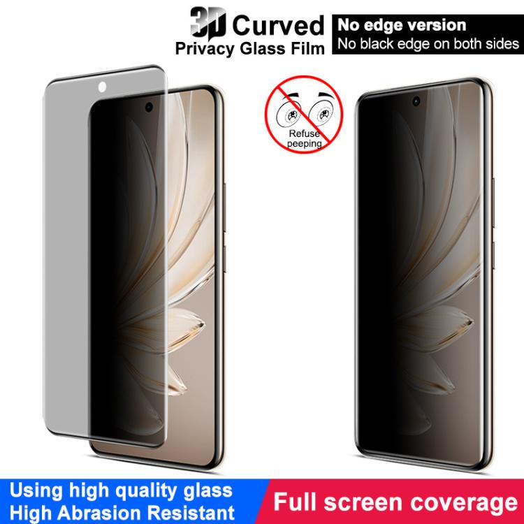 For vivo S20 Pro imak No Edge Version 3D Curved Privacy Full Screen Tempered Glass Film - vivo Tempered Glass by imak | Online Shopping UK | buy2fix