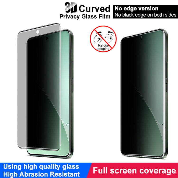 For Xiaomi 15 Pro imak No Edge Version 3D Curved Privacy Full Screen Tempered Glass Film - 15 Pro Tempered Glass by imak | Online Shopping UK | buy2fix
