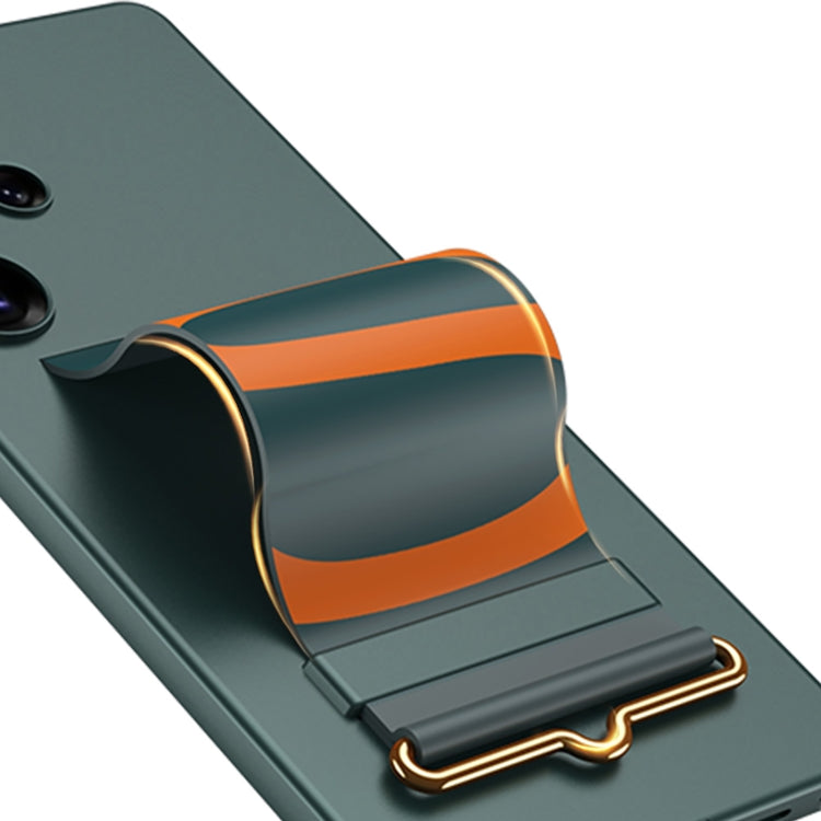 For Samsung Galaxy S25 Ultra 5G GKK Ultra-thin Wristband Holder Phone Case(Carbon Fiber) - Galaxy S25 Ultra 5G Cases by GKK | Online Shopping UK | buy2fix