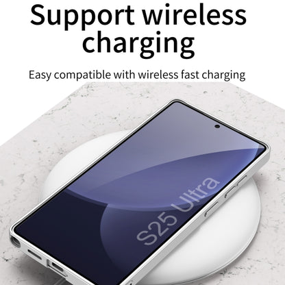 For Samsung Galaxy S25 Ultra 5G GKK Ultra-thin Wristband Shockproof Phone Case with Holder(Titanium Gray) - Galaxy S25 Ultra 5G Cases by GKK | Online Shopping UK | buy2fix