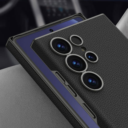 For Samsung Galaxy S25 Ultra 5G GKK Skin-feeling Leather Curved Phone Case(Titanium Gray) - Galaxy S25 Ultra 5G Cases by GKK | Online Shopping UK | buy2fix
