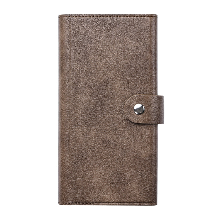 For Google Pixel 8a ViLi GVB Series MagSafe Magnetic RFID Leather Phone Case(Coffee) - Google Cases by ViLi | Online Shopping UK | buy2fix