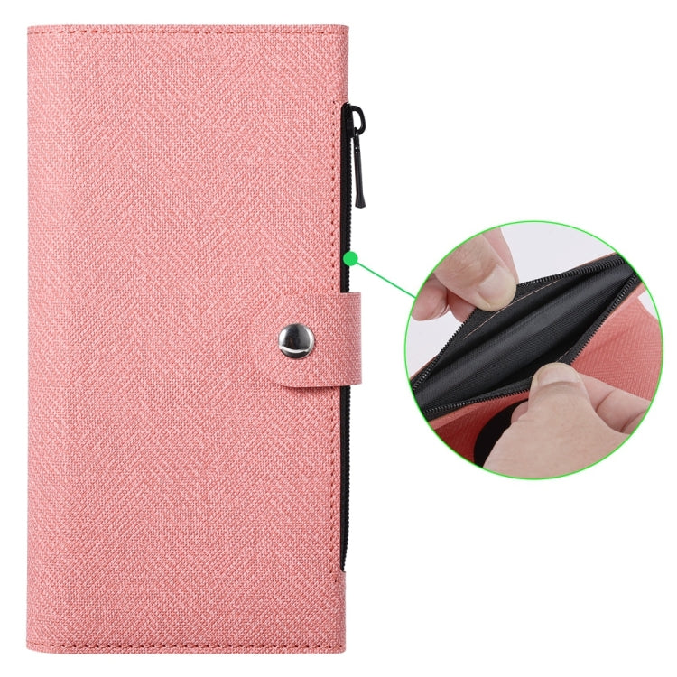 For iPhone 13 Pro Max ViLi GBS Series MagSafe Magnetic RFID Leather Flip Phone Case(Pink) - iPhone 13 Pro Max Cases by ViLi | Online Shopping UK | buy2fix