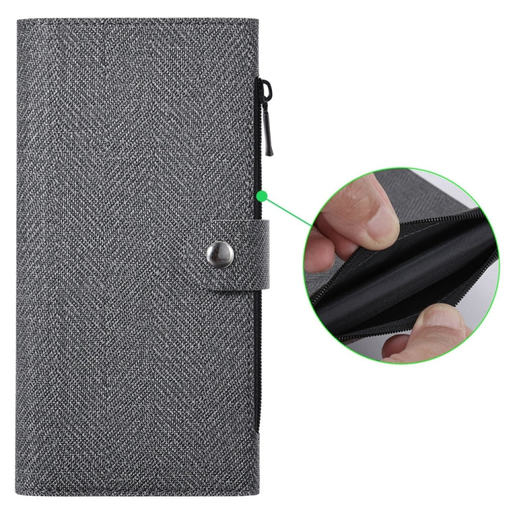For iPhone 14 Plus ViLi GBS-C Series MagSafe Magnetic RFID Leather Flip Phone Case(Black) - iPhone 14 Plus Cases by ViLi | Online Shopping UK | buy2fix