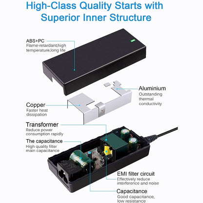 19.5V 11.8A 230W Laptop Notebook Power Adapter For MSI 5.5 x 2.5, Plug:AU Plug - Universal Power Adapter by buy2fix | Online Shopping UK | buy2fix