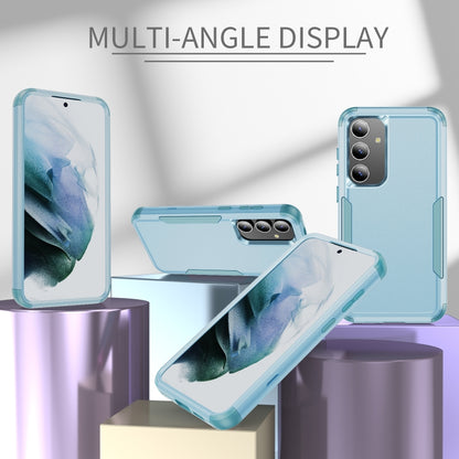 For Samsung Galaxy S25 5G TPU + PC Shockproof Protective Phone Case(Grey Green) by buy2fix