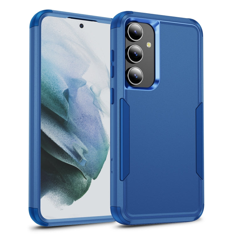 For Samsung Galaxy S25+ 5G TPU + PC Shockproof Protective Phone Case(Royal Blue) by buy2fix
