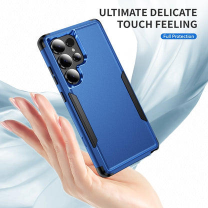 For Samsung Galaxy S25 Ultra 5G TPU + PC Shockproof Protective Phone Case(Royal Blue + Black) by buy2fix