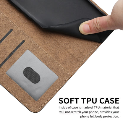 For Samsung Galaxy S25+ 5G Skin-feel Stitching Leather Phone Case(Black) by buy2fix