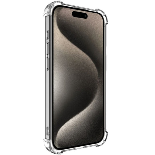 For iPhone 15 Pro Max imak UX-4 Series Four-corner Shockproof Phone Case(Transparent)