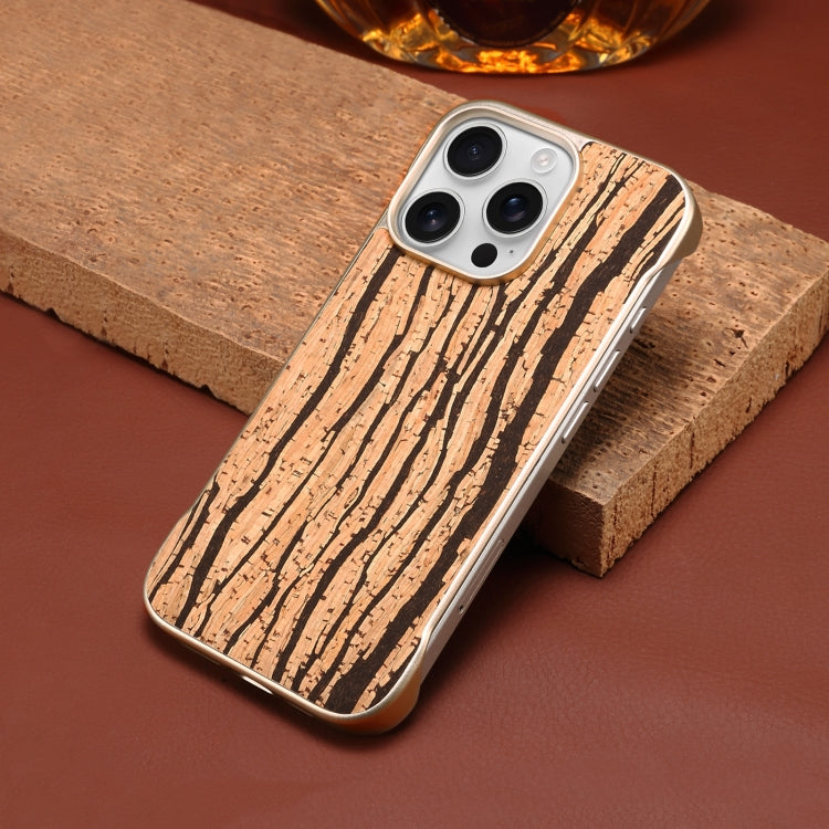 For iPhone 15 Pro Max Denior A18 WoodenPaint MagSafe Phone Case(Tree Pattern) - iPhone 15 Pro Max Cases by Denior | Online Shopping UK | buy2fix