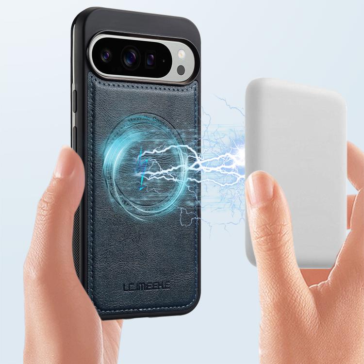 For Google Pixel 10 / 10 Pro LC.IMEEKE Magsafe Phone Case(Blue) - Google Cases by LC.IMEEKE | Online Shopping UK | buy2fix