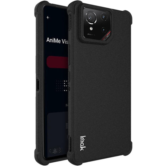 For Asus ROG Phone 9 / ROG Phone 9 Pro imak Shockproof Airbag TPU Phone Case(Matte Black)