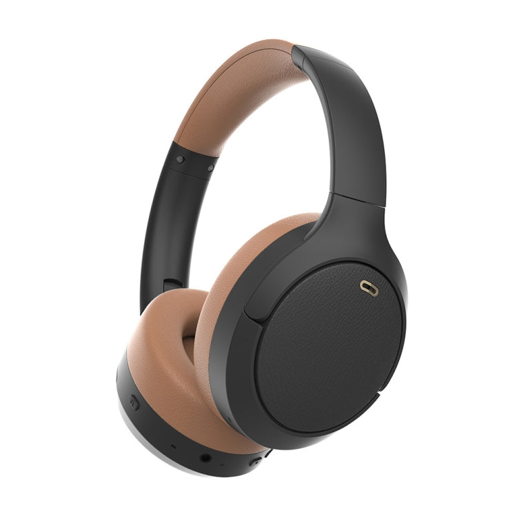 BT056 Noise Reduction Sports Stereo Wireless Deep Bass On-Ear Bluetooth Earphone(Black Brown) - Bluetooth Earphone by buy2fix | Online Shopping UK | buy2fix