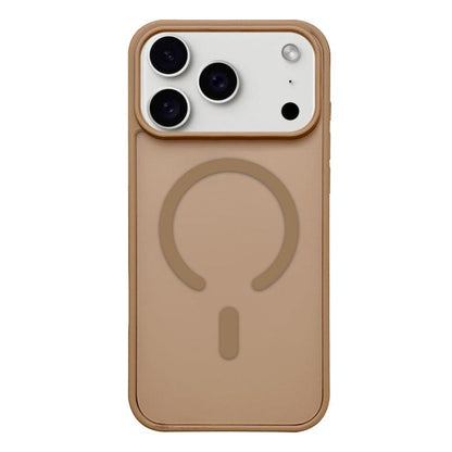 For iPhone 17 Pro Frosted Skin Feel MagSafe Phone Case(Desert Gold) - iPhone 17 Pro Cases by buy2fix | Online Shopping UK | buy2fix