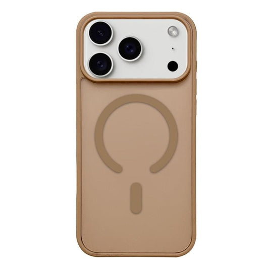 For iPhone 17 Pro Frosted Skin Feel MagSafe Phone Case(Desert Gold) - iPhone 17 Pro Cases by buy2fix | Online Shopping UK | buy2fix