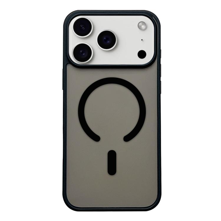 For iPhone 17 Pro Frosted Skin Feel MagSafe Phone Case(Black) - iPhone 17 Pro Cases by buy2fix | Online Shopping UK | buy2fix