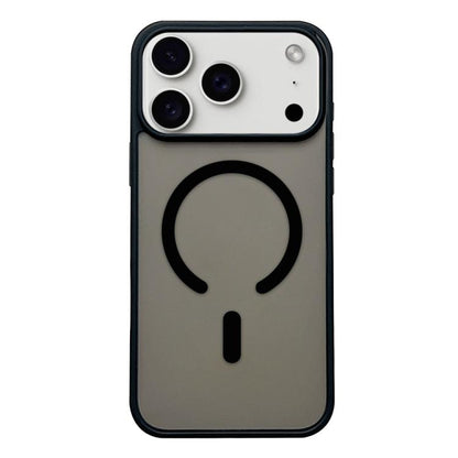 For iPhone 17 Pro Frosted Skin Feel MagSafe Phone Case(Black) - iPhone 17 Pro Cases by buy2fix | Online Shopping UK | buy2fix