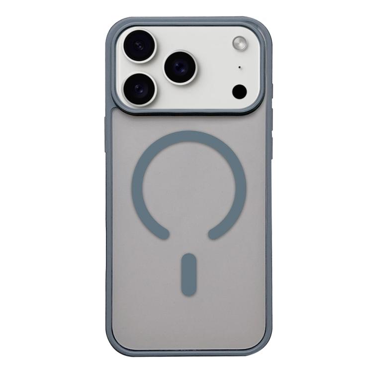 For iPhone 17 Pro Frosted Skin Feel MagSafe Phone Case(Titanium Gray) - iPhone 17 Pro Cases by buy2fix | Online Shopping UK | buy2fix