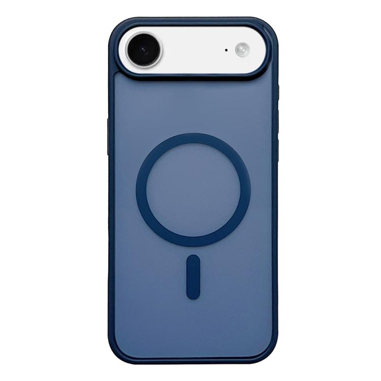For iPhone Air Frosted Skin Feel MagSafe Phone Case(Dark Blue) - iPhone Air Cases by buy2fix | Online Shopping UK | buy2fix