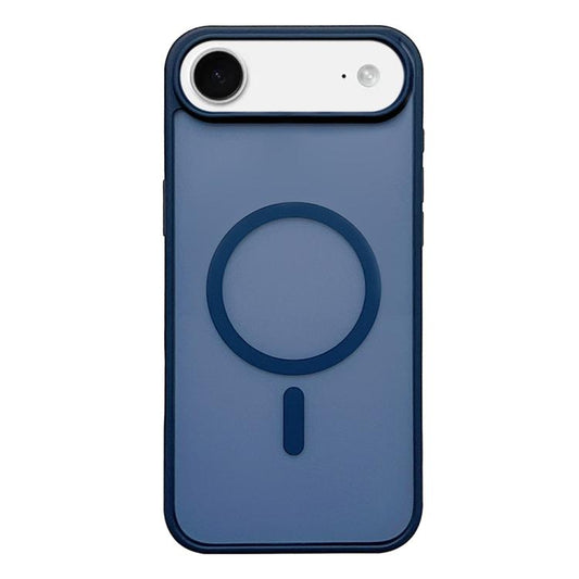 For iPhone Air Frosted Skin Feel MagSafe Phone Case(Dark Blue) - iPhone Air Cases by buy2fix | Online Shopping UK | buy2fix
