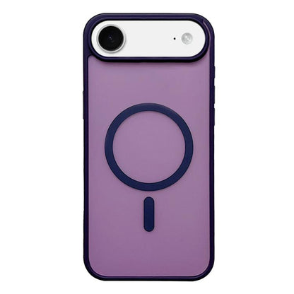 For iPhone Air Frosted Skin Feel MagSafe Phone Case(Dark Purple) - iPhone Air Cases by buy2fix | Online Shopping UK | buy2fix