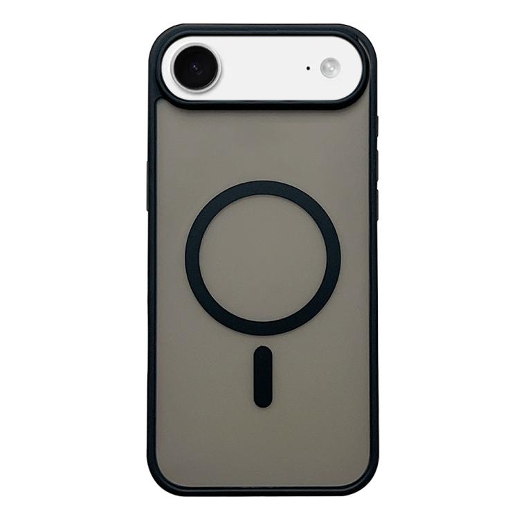 For iPhone Air Frosted Skin Feel MagSafe Phone Case(Black) - iPhone Air Cases by buy2fix | Online Shopping UK | buy2fix