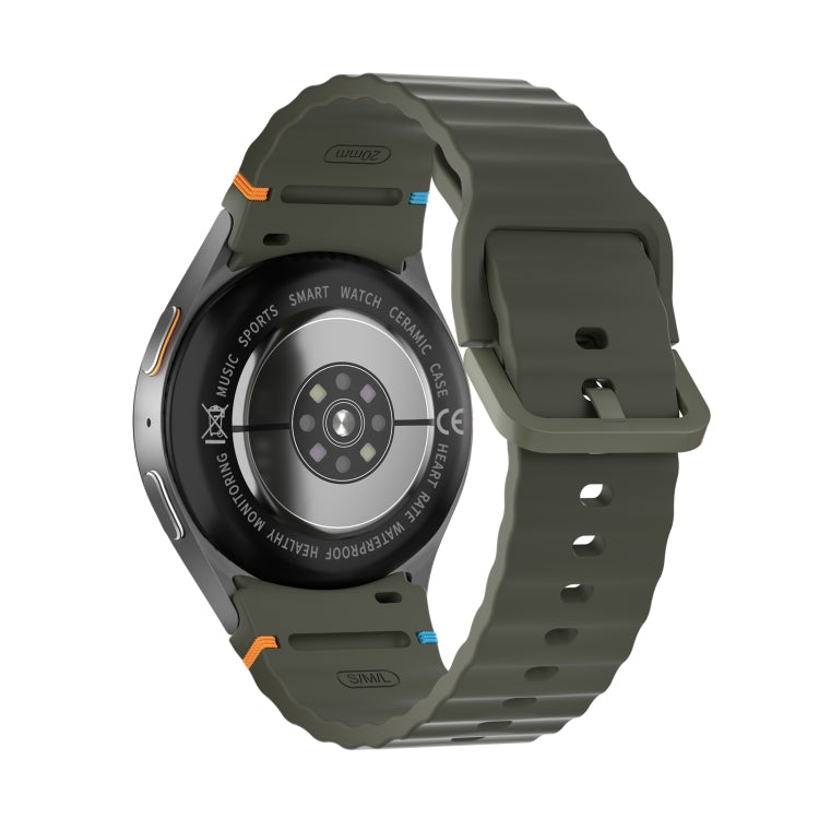 HD Watch7 mini 1.3 inch AMOLED Screen Smart Watch Supports Heart Rate Monitoring/Blood Oxygen Monitoring(Green) - Smart Watches by buy2fix | Online Shopping UK | buy2fix