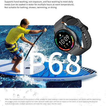 HD Watch7 mini 1.3 inch AMOLED Screen Smart Watch(Black) - Smart Watches by buy2fix | Online Shopping UK | buy2fix