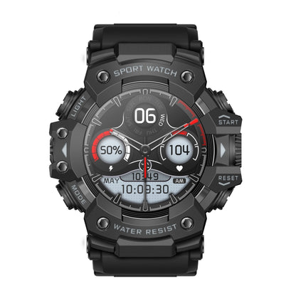 LC21 1.32 inch TFT Round Screen Sports Smart Watch Supports Blood Oxygen Monitoring/Call Reminder(Black) - Smart Watches by buy2fix | Online Shopping UK | buy2fix